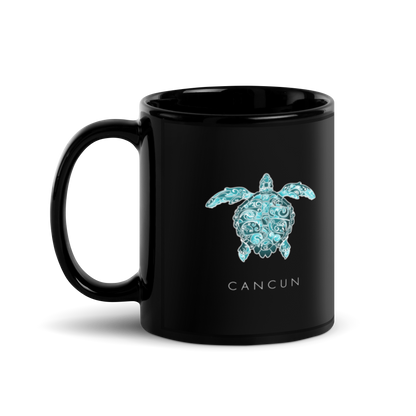 CANCUN - Art Flourish Sea Turtle Mug