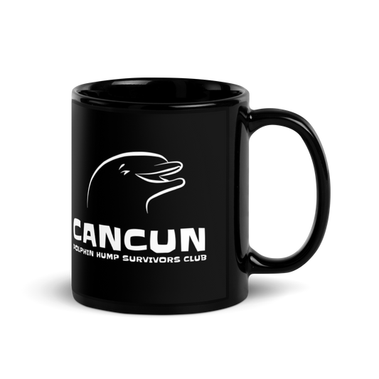 CANCUN - Dolphin H*mp Survivor Club Funny Mug