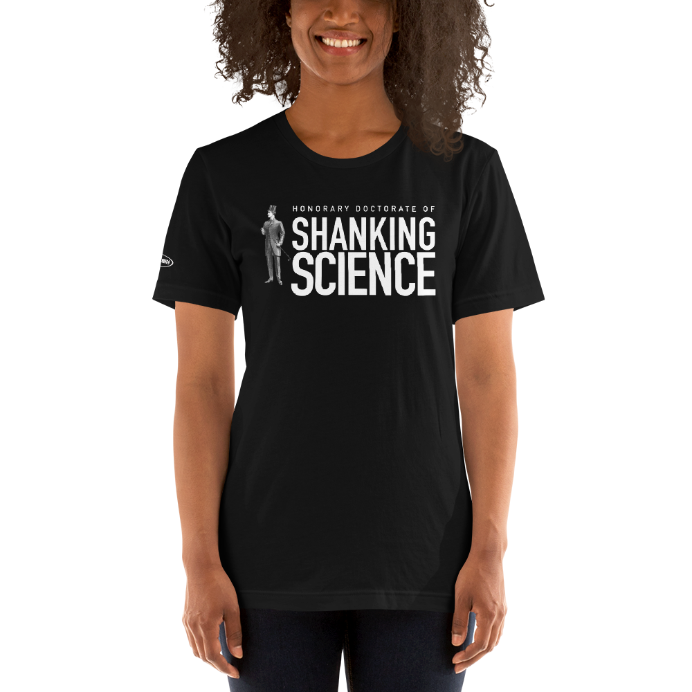 BULL$HIT DEGREE - Honorary Doctorate of Shanking Science - Funny T-Shirt