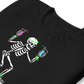 Unisex - Halloween Skeleton Raver - Funny T-shirt