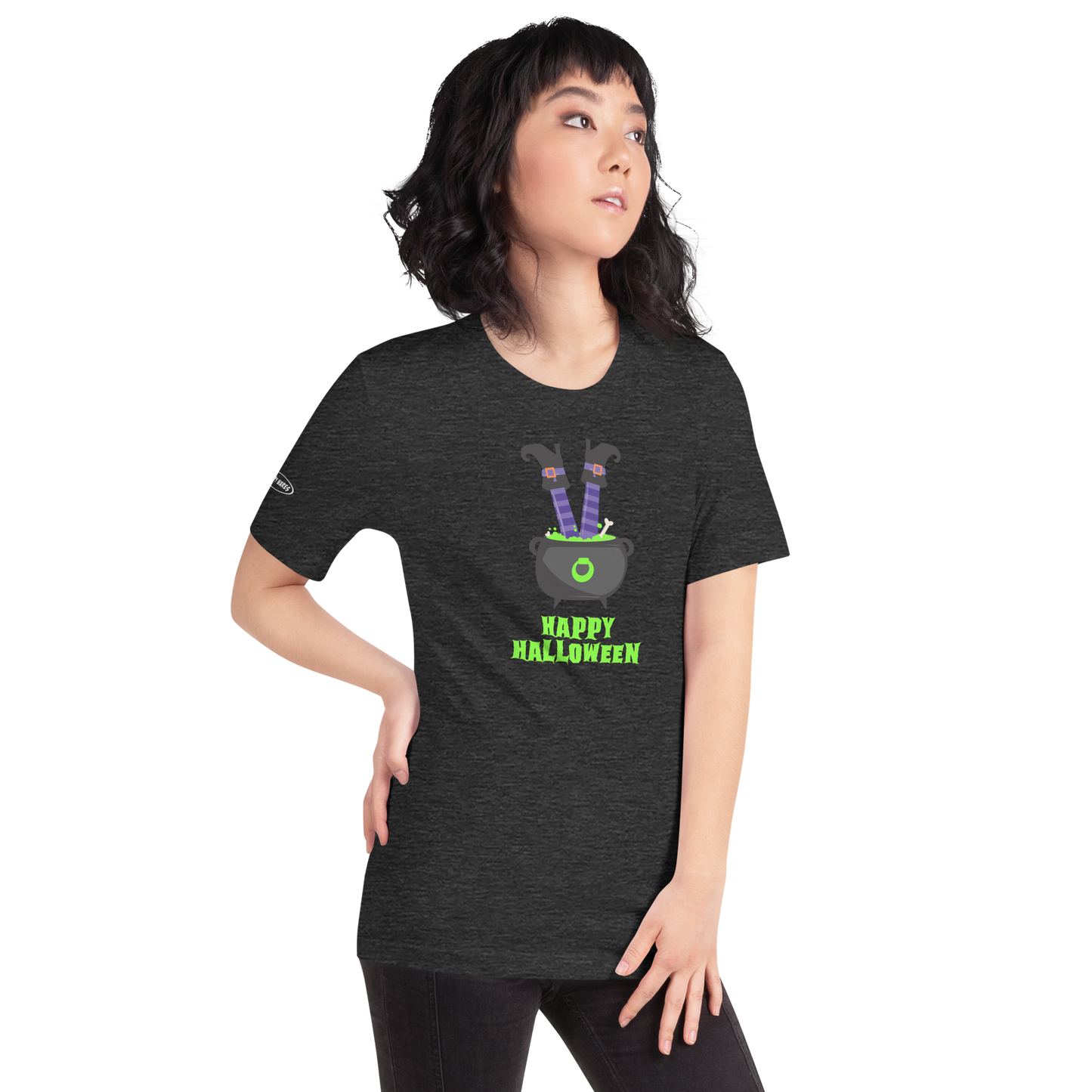 Unisex - Halloween Cauldron Witch Party Dive - Funny T-shirt