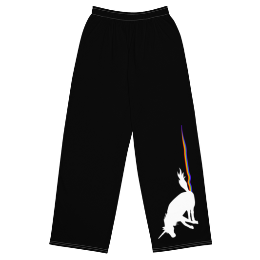 Unicorn rainbow butt scrape - Funny Pants