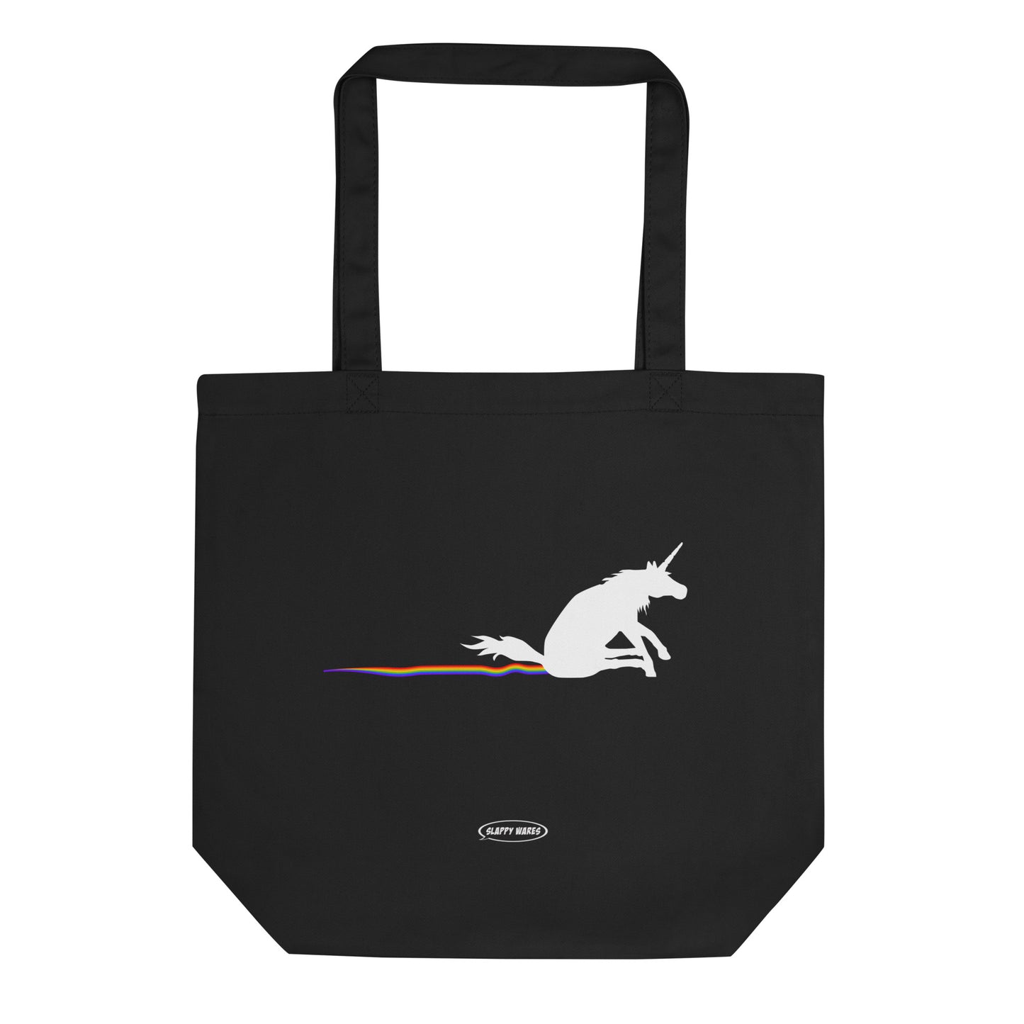 Unicorn rainbow butt scrape - Eco Tote Bag