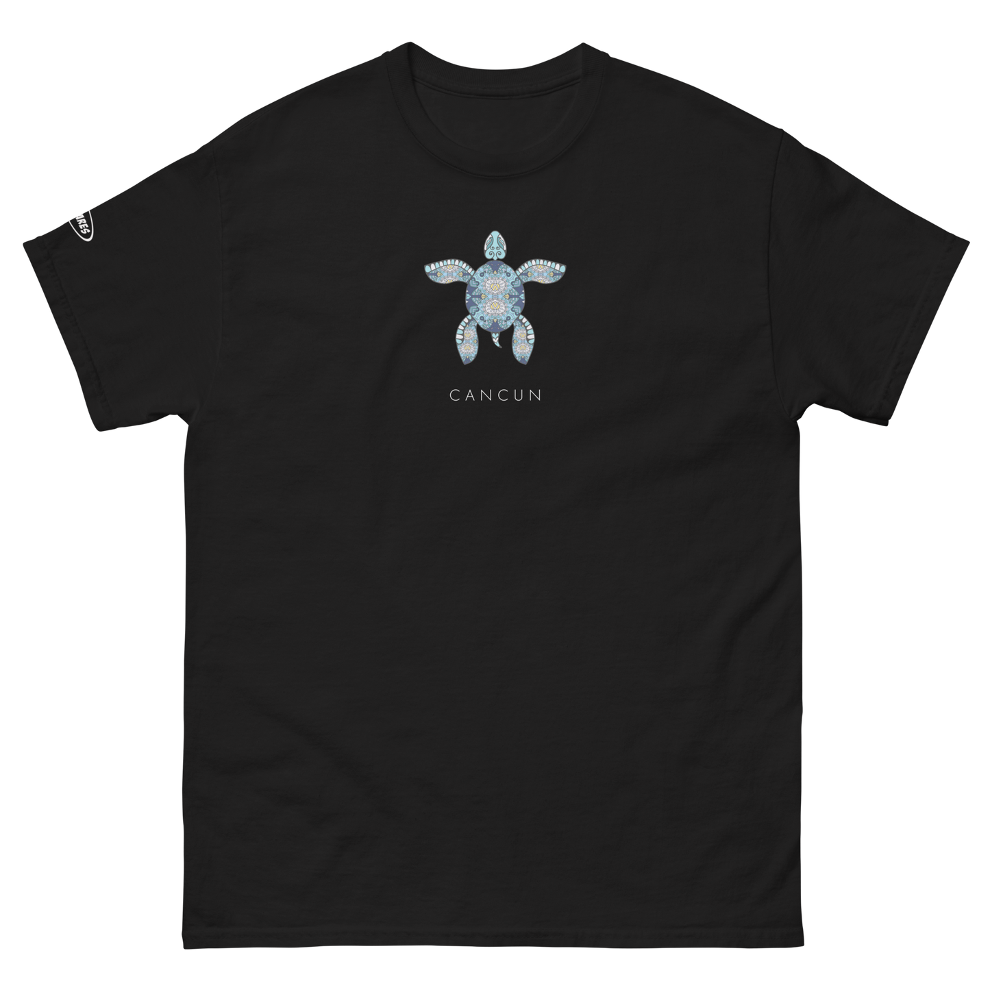 Unisex - CANCUN - Ocean Sea Ornate Turtle T-Shirt