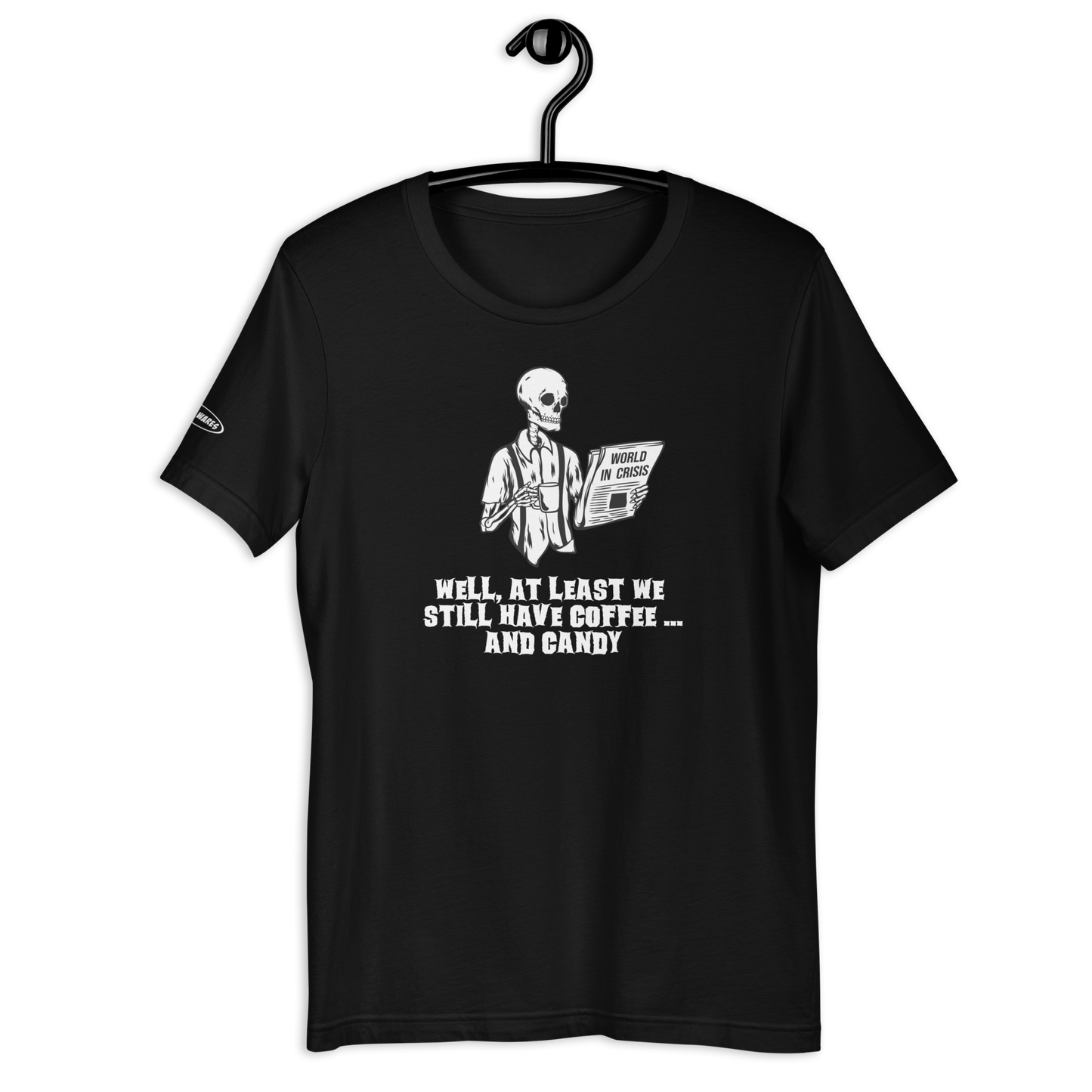 Unisex - Halloween Skeleton Dad Optimist - Funny T-shirt