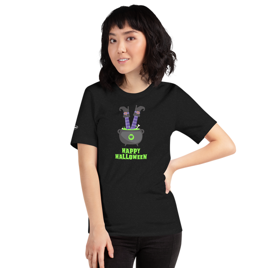 Unisex - Halloween Cauldron Witch Party Dive - Funny T-shirt