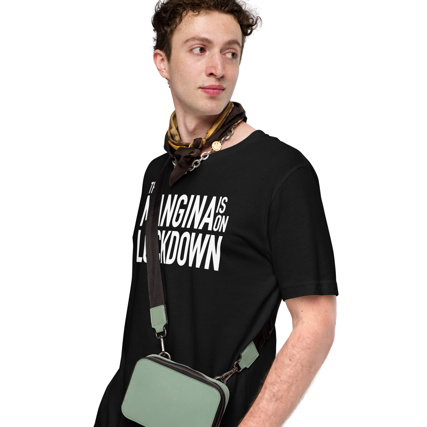 This Mangina is on Lockdown - Funny T-Shirt