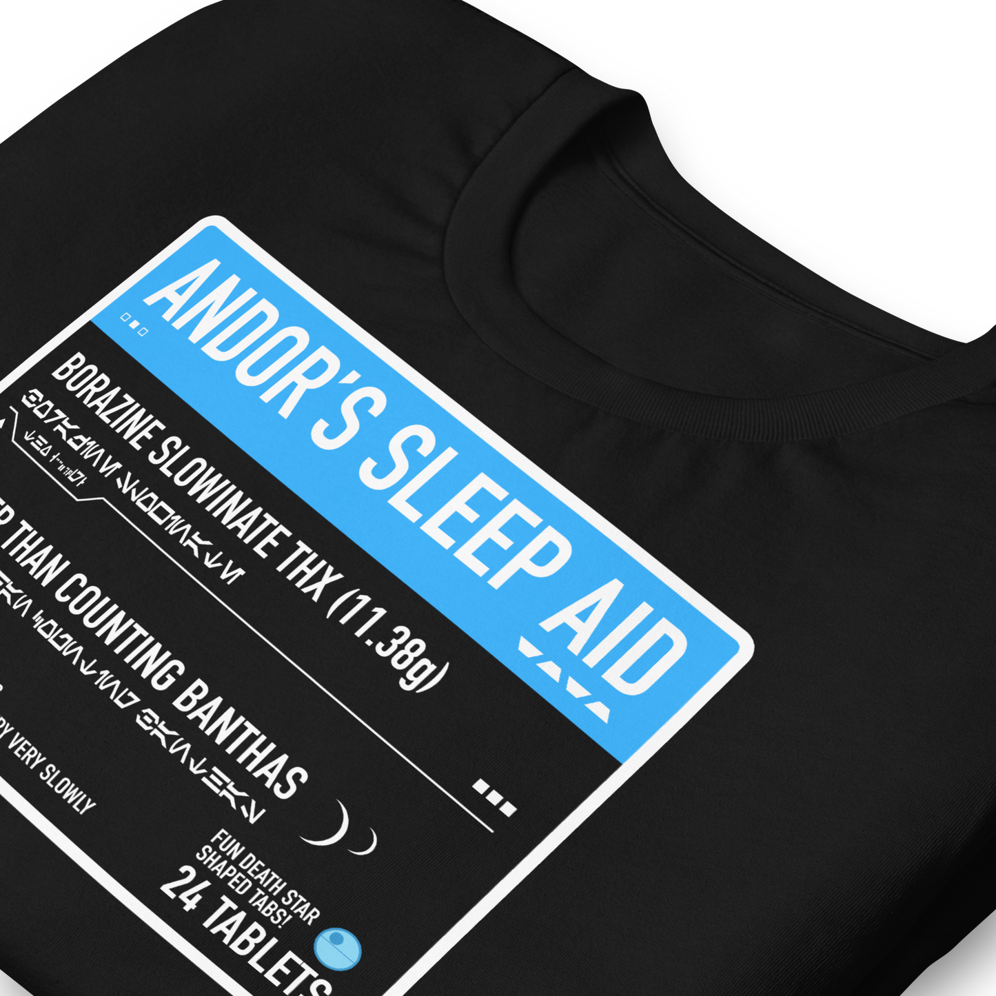Unisex - Star Wars - Andor's Sleep Aid parody - Funny T-shirt