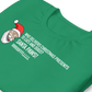 CHRISTMAS - Dad Joke Santa: Santa Paws! - Funny t-shirt