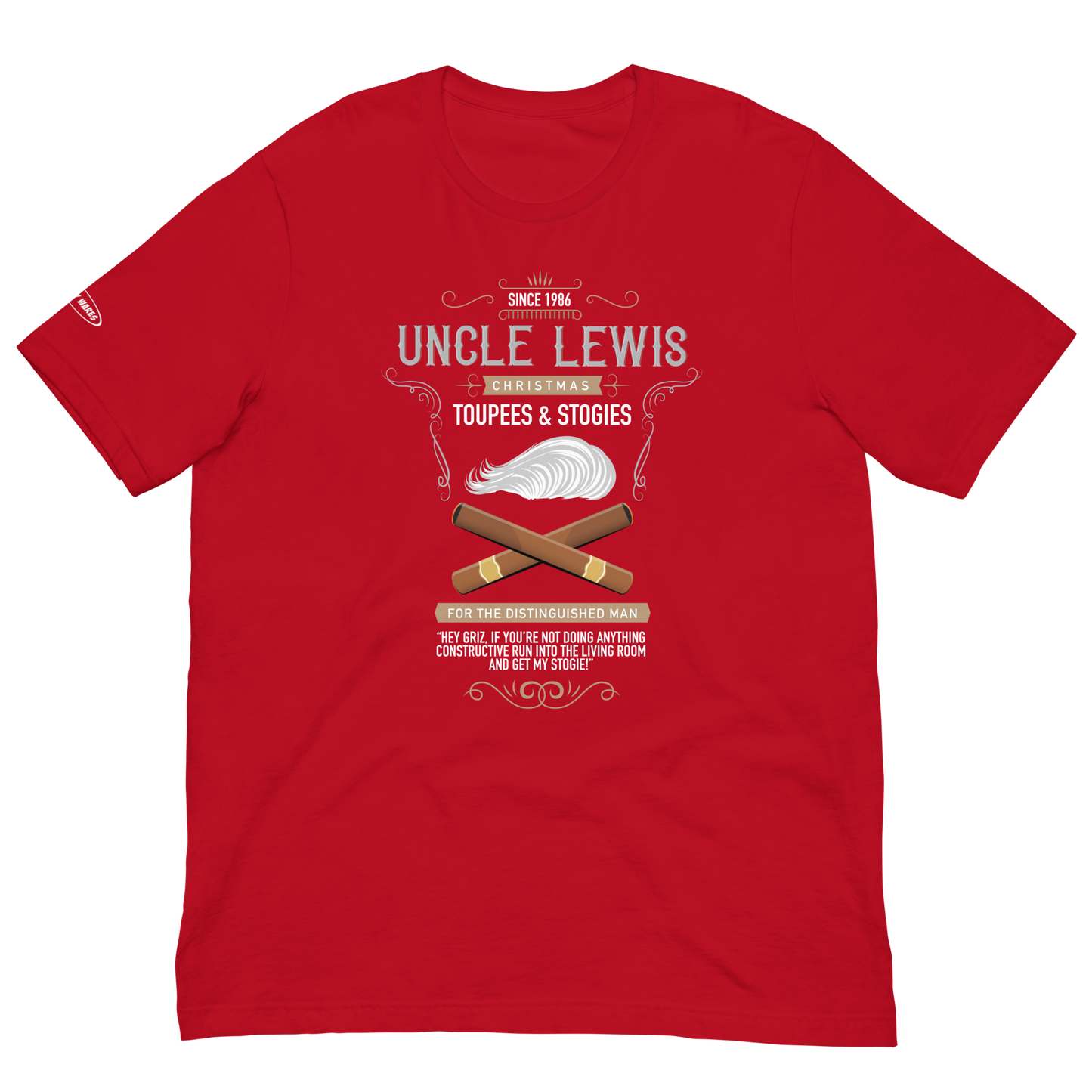 CHRISTMAS - Griswold Uncle Lewis Toupees and Stogies - Funny t-shirt