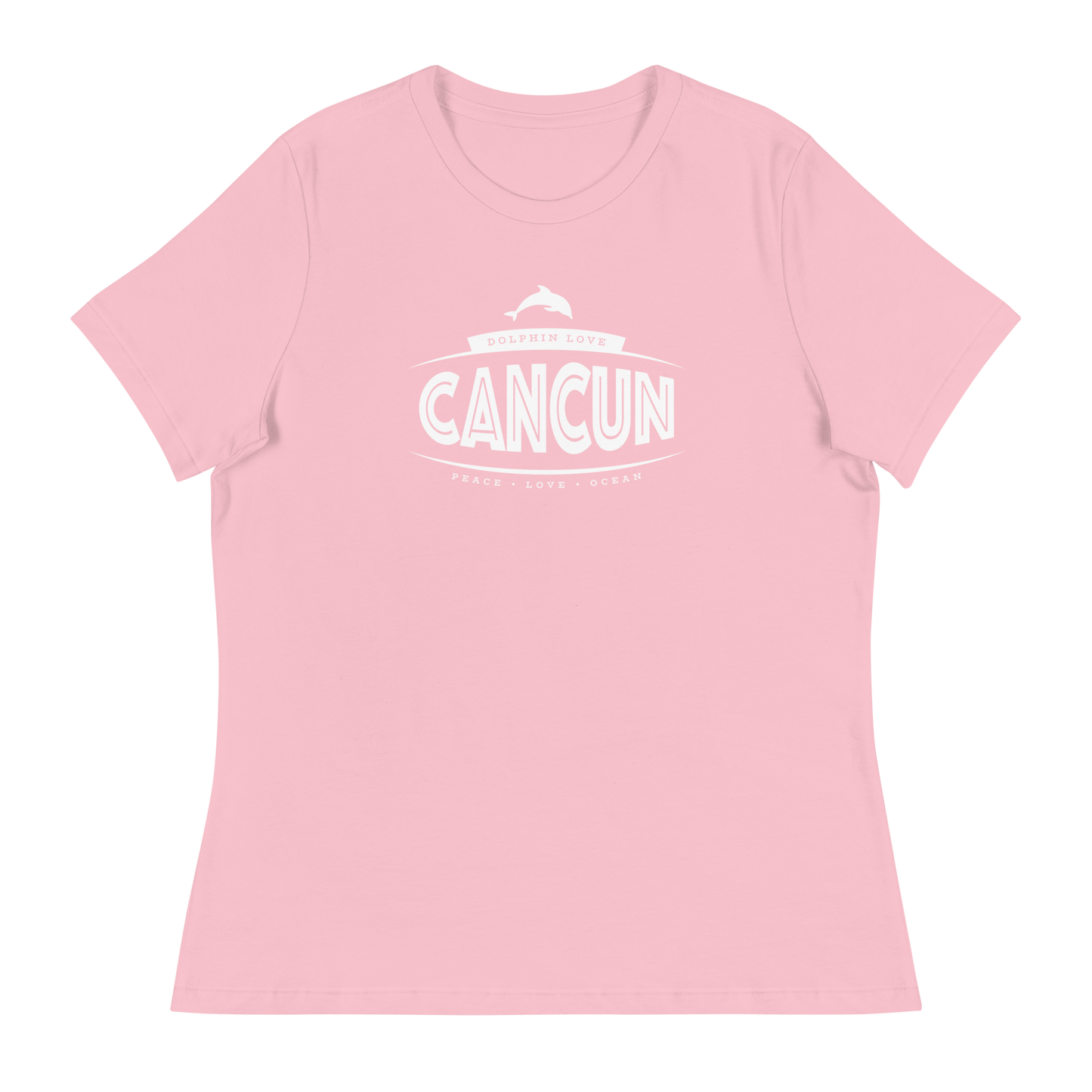Women's - CANCUN - Dolphin Love - Peace • Love • Ocean T-Shirt